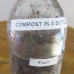 Compost in a bottle Clean up Australia Day