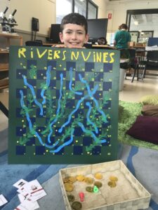 Otters student creates a board game