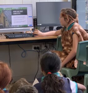 Otters learn with technology