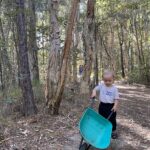 Caboolture Montessori School Tadpole Toddler exploring the environment