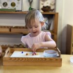 Toddlers learning independence